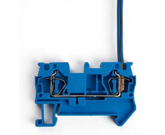 Самозажимной 2-проводной проходной зажим STEKKER ЗНИ - 6,0, JXB ST 6, синий LD552-2-60 39957 – изображение 5