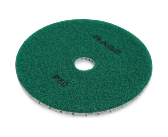 Алмазный гибкий шлифовальный круг Черепашка P50, 125 мм, мокрое шлифование rage by VIRA 558112 – изображение 5