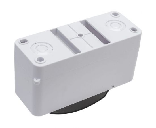 Щиток открытой проводки Рувинил Тусо на 2 модуля с вертикальной дверцей 130x51x83 мм 68102 – изображение 5