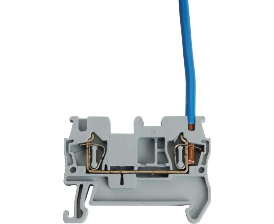 Самозажимной 2-проводной проходной зажим STEKKER ЗНИ - 6,0, JXB ST 6, серый LD552-1-60 50шт 39953 – изображение 6