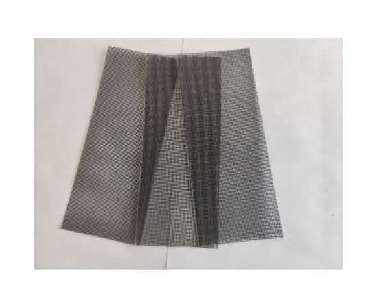 Абразивная сетка (силикон-карбид) P150, 115х280 мм, 5 штук BRUSHTEX 3000150 – изображение 6