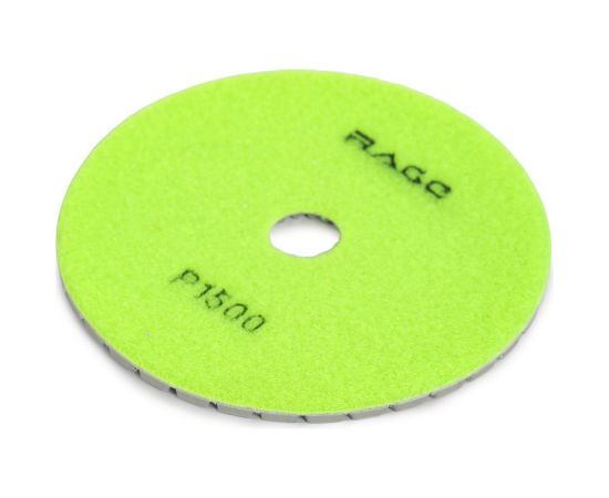 Алмазный гибкий шлифовальный круг Черепашка P1500, 125 мм, мокрое шлифование rage by VIRA 558117 – изображение 6