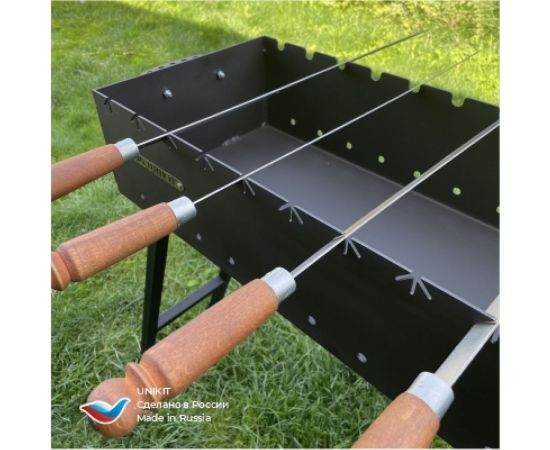 Складной мангал 5 мм, 600 + подказанник Unikit UN-МСК19 – изображение 10