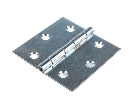 Прямая петля VORMANN 50х50х1,2 мм, оцинкованная, латунный штифт 00503 050 Z 