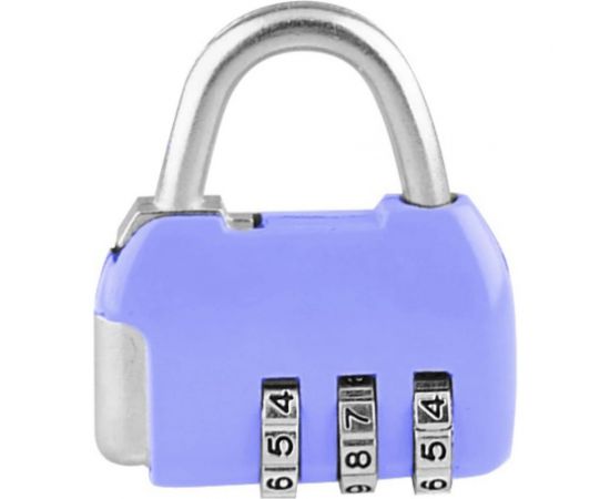 Навесной кодовый замок Trodos CL506 голубой Blister 210144 