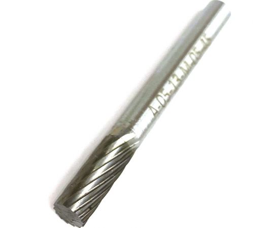 Бор-фреза твердосплавная цилиндрическая A-05-13-M-05-45 спиральная насечка по металлу Sekira 20481 