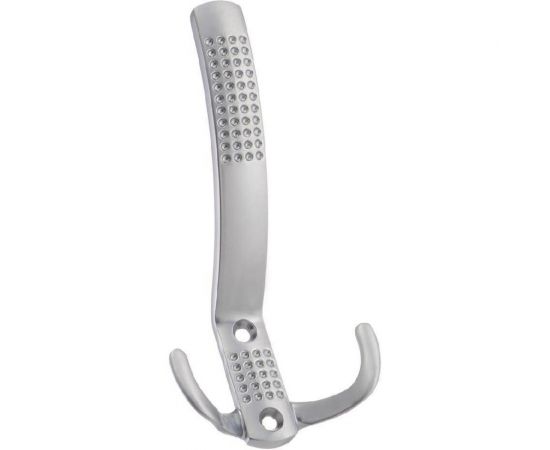 Трехрожковый крючок с перфорацией Tech-Krep матовый хром, 1 шт. 129907 