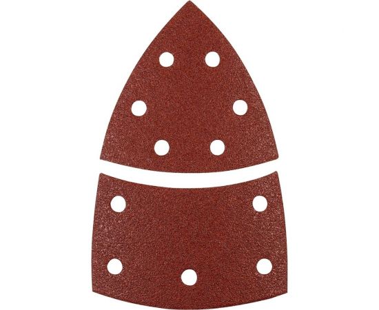 Шлифлист для дельташлифмашины 100x62,93 мм, К 80 5 шт KWB 496108 