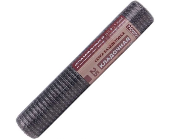 Базальтовая кладочная сетка HOWARD 1м, 25х25 мм ЦБ-00003764 