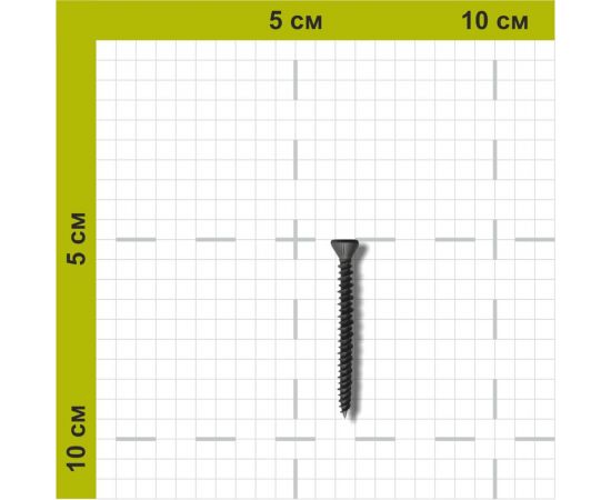 Cаморез для крепления гвл-листов Daxmer 3,9x45 600 шт., фосфатированный 304924 – изображение 2