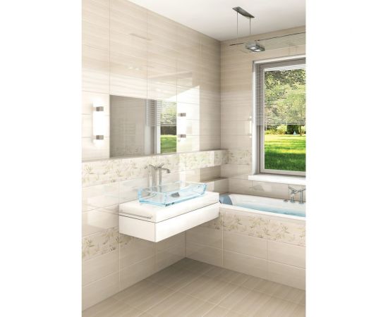 Плитка для стен Beryoza Ceramica Турин бежевый, 200x500x8 мм, 11 шт. ТГ-00003930 – изображение 2