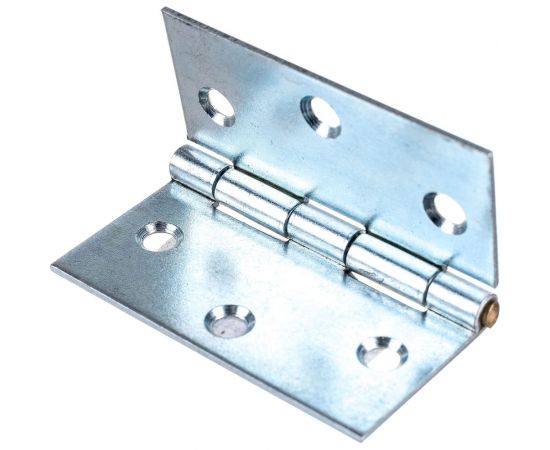 Прямая петля VORMANN 50х50х1,2 мм, оцинкованная, латунный штифт 00503 050 Z – изображение 3