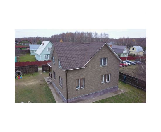 Черепица рулонная Бобровый хвост (8х1 м; коричневая) Технониколь TN573876 – изображение 3