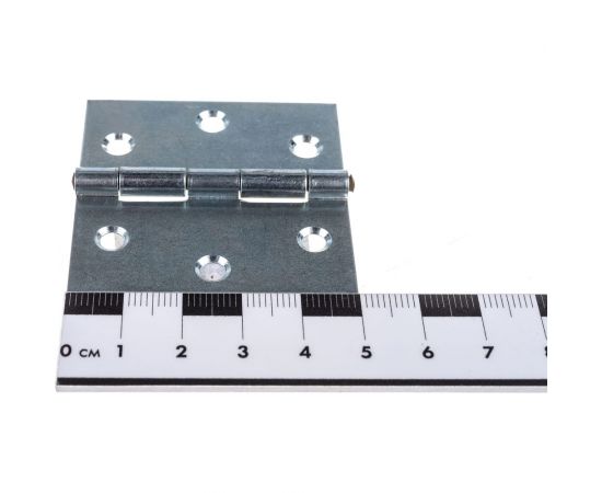 Прямая петля VORMANN 50х50х1,2 мм, оцинкованная, латунный штифт 00503 050 Z – изображение 4