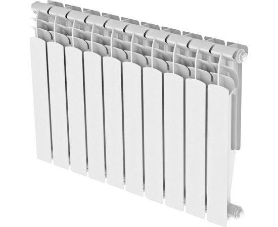 Алюминиевый радиатор Невинномысский Радиаторный Завод серия Оптима 10 секций 500/100 4603335720504 
