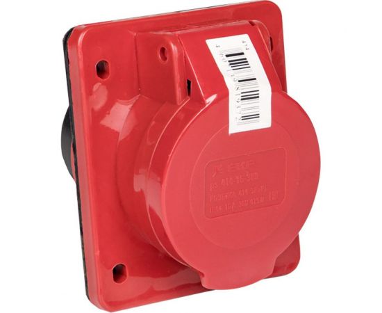 Кабельная розетка EKF 16А 3Р+Е IP44 скр 380В 414 ЭКФ ps-414-16-380 