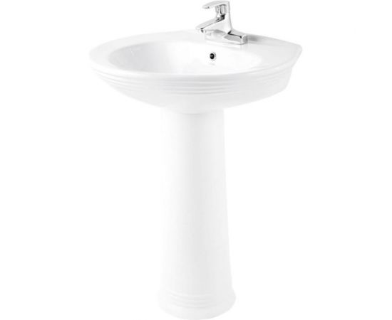 Раковина с пьедесталом Creo Ceramique MARSEILLE 630x520x845 MA3000+MA3010 00029797 