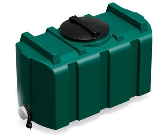 Бак душевой POLIMER GROUP серии «R» 200 литров (зеленый) с подогревом DR200S212 