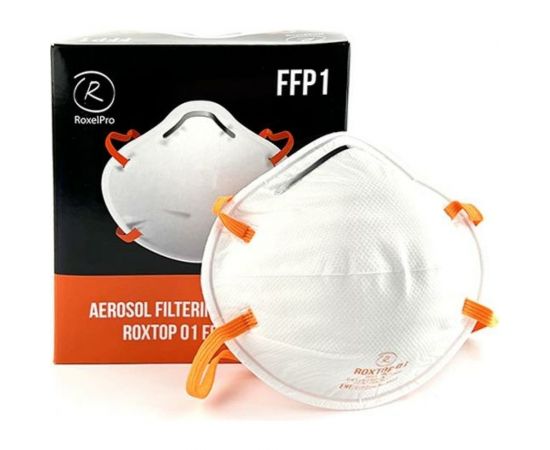 Противоаэрозольный респиратор RoxelPro ROXTOP 01 1-й степени защиты, до 4 ПДК, 20 шт 731310 