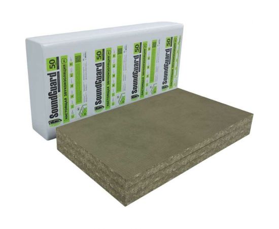 Звукопоглощающая плита Soundguard экоакустик 30 1250x600x50 мм 3 кв.м в упаковке 201288 