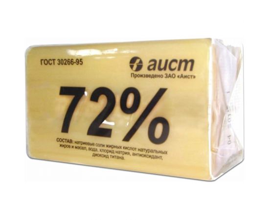 Хозяйственное мыло АИСТ Классическое 72, 200 г, в упаковке 604859 