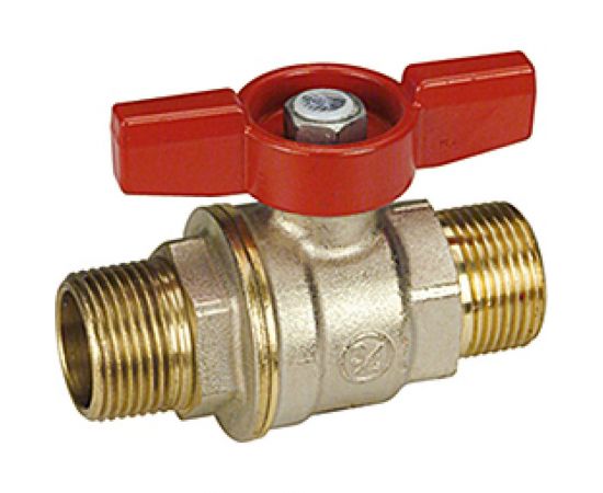 Шаровой кран Giacomini DADO полнопроходной, 1/2"", наружная/наружная, бабочка R913X023 