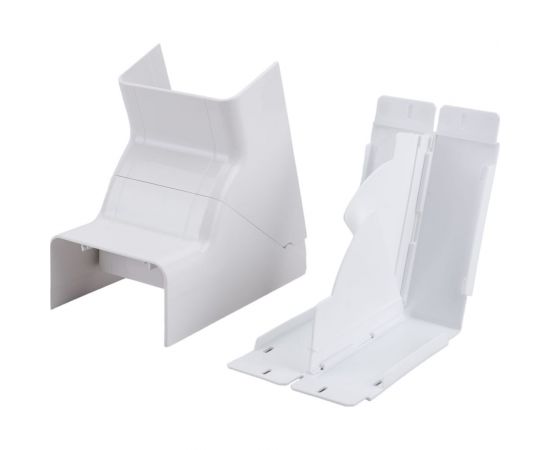 Внутренний изменяемый угол Экопласт RIA100x55 с задней стенкой и разделителем ARC-LAN 576111-1 