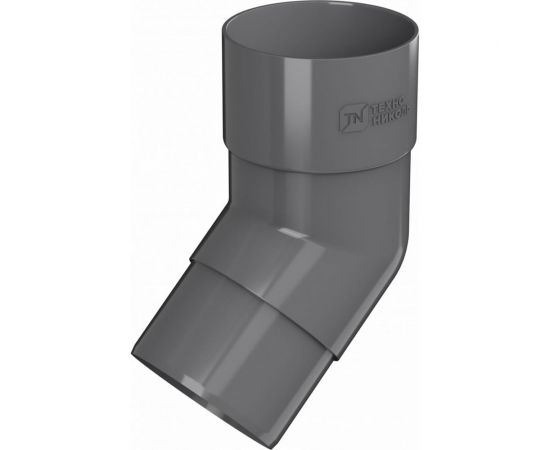 Колено трубы Технониколь (ПВХ; 135 градусов; серый; 1 шт) TN425665 
