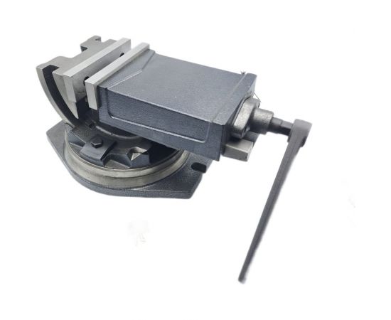 Станочные тиски TORNERI глобусные 2-х осевые поворотные L губок 160 мм, серия QHK160 045774 – изображение 2