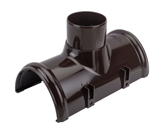 Воронка желоба Технониколь (ПВХ; темно-коричневый; 1 шт) TN683361 – изображение 2