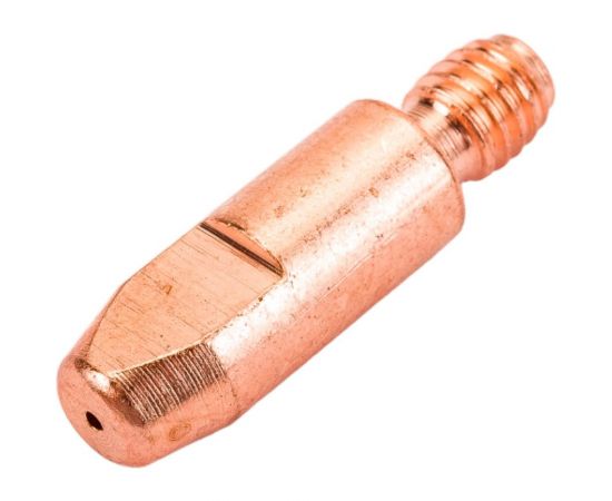 Наконечник сварочный (М6х28х0.8 мм; Cu-E; 5 шт) PLAZWELD Р-М62808 – изображение 2