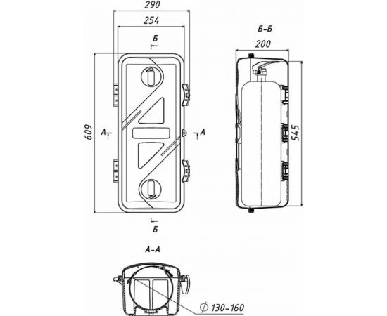 Пенал для огнетушителя Татполимер Firebox 6 53258 – изображение 3