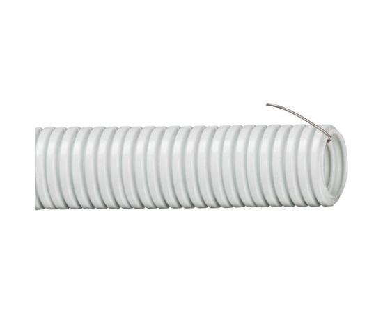 Легкая гофротруба ПВХ Урал ПАК с зондом белая 25 мм 75 м ГФ-0100925-075 – изображение 3