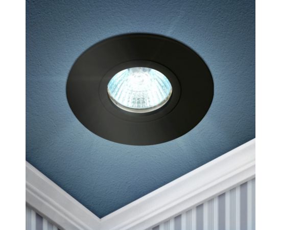 Встраиваемый светильник ЭРА алюминиевый KL83 BK MR16/GU5.3 черный, Б0054345 – изображение 3