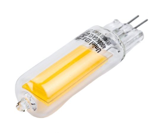 Светодиодная лампа Uniel 220, 6W, 4000K, G4, CL GLZ08TR картон LED-JC UL-00005066 – изображение 3