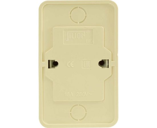Розетка Jilion 2 гнезда без заземления дуб 9533490 – изображение 3