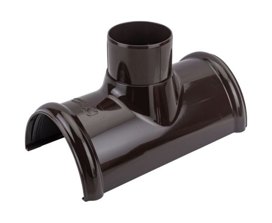 Воронка желоба Технониколь (ПВХ; темно-коричневый; 1 шт) TN683361 – изображение 3