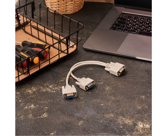 Разветвитель штекер REXANT VGA - VGA 2 гнезда провод 17-6834 – изображение 4