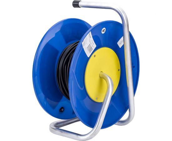 Силовой удлинитель Glanzen на катушке 4 гн. ПВС 2x0,75 арт. EB-20-014 00-00006722 – изображение 4