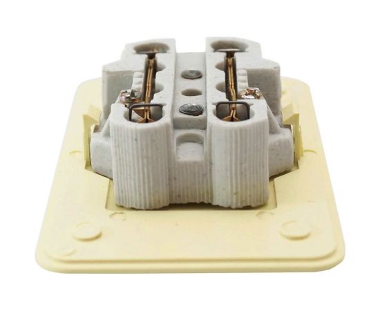 Розетка Jilion 2 гнезда без заземления дуб 9533490 – изображение 5