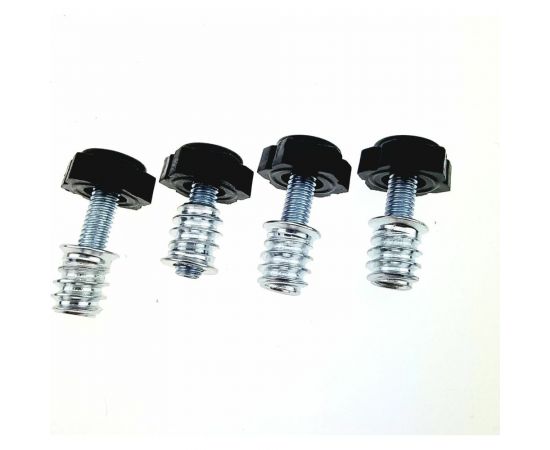 Регулируемая врезная опора с футоркой Элимет М6x17 мм , комплект 4 шт. БП-00002360 – изображение 5