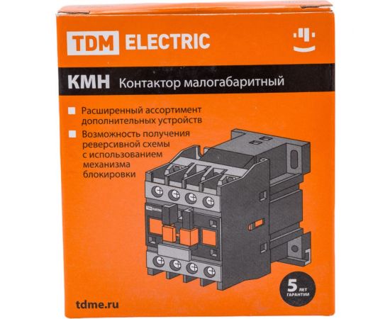Контактор TDM КМН-11211 12А 110В/АС3 1НЗ SQ0708-0101 – изображение 7