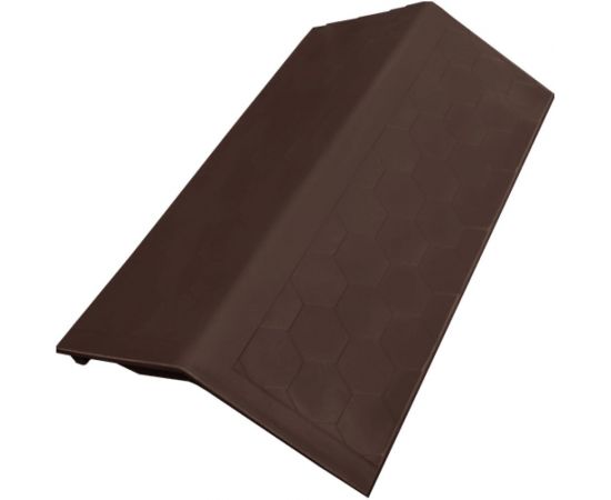 Парапет ППК на пролет забора в 1 кирпич Neoкомпозит Гибкая черепица, 500x258x25 мм, коричневый ПЗ-258 ГЧ К – изображение 8