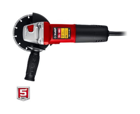 Угловая шлифовальная машина ЗУБР 125 мм, 1000 Вт УШМ-125-1005 – изображение 8