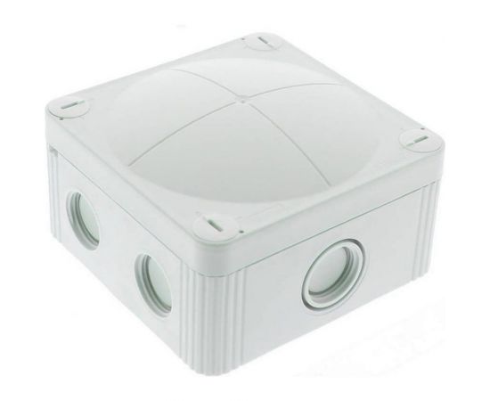 Распаечная коробка Wiska серая, IP66/67,110х110х66 607/5/LG 