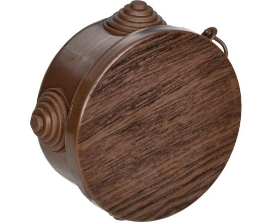 Распаячная коробка IEK км для о/п d=65x40мм ip54 4 вв. дуб UKO21-065-040-000-K24-54 