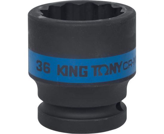 Головка торцевая ударная двенадцатигранная (3/4""; 36 мм) KING TONY 653036M 