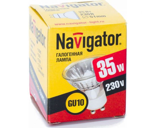 Галогенная лампа Navigator 94 225 JCDRC 35W GU10 230V 2000h 94225 