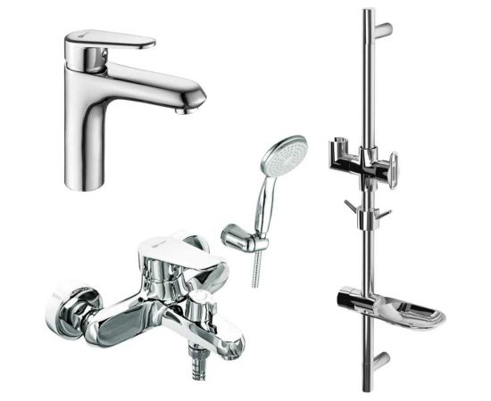Комплект смесителей Lemark Point 3 в 1 LM0380C 