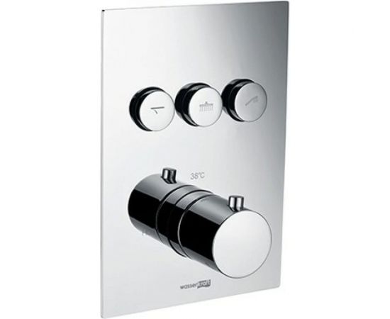 Термостатический смеситель для ванны и душа WasserKRAFT Neime Thermo 1944 